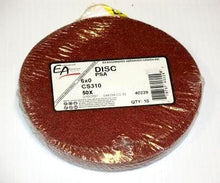 Load image into Gallery viewer, 6" Klingspor Red Cloth PSA Discs, 36g or 50g, 10pc
